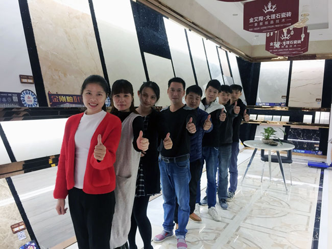 金艾陶瓷磚 廣東信宜總代理黃乾，一位不甘于人后的90后